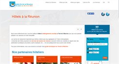 Desktop Screenshot of hotels.ile-delareunion.com